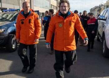 Visita de Milei a la Antártida