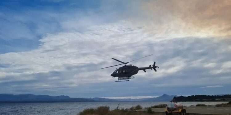 Bariloche: Incendio en el Parque Nacional Nahuel Huapi