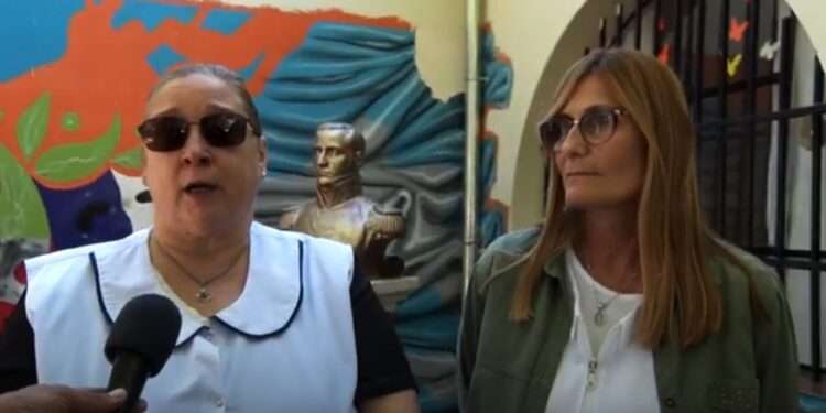 Vandalismo en la escuela n°234