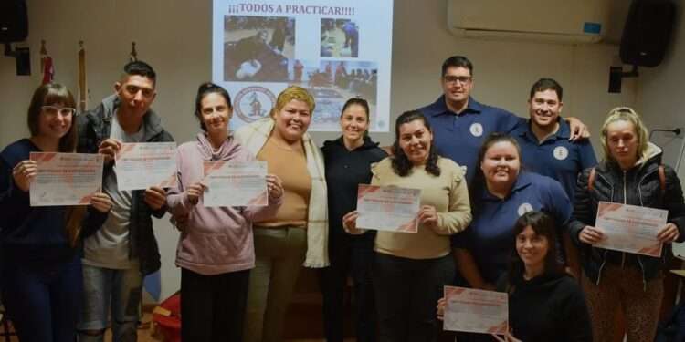 Capacitación de manejo de primeros auxilios y R.C.P.