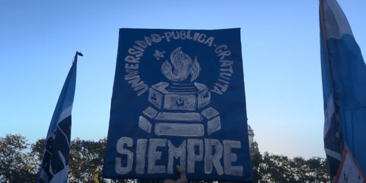 Marcha Federal Universitaria. Importante apoyo en varios puntos del país