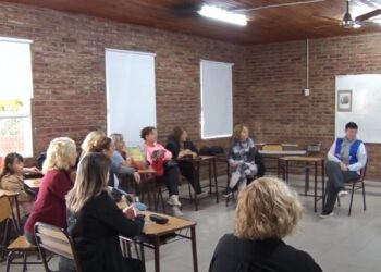 Asamblea de Amsafé en Carcarañá.