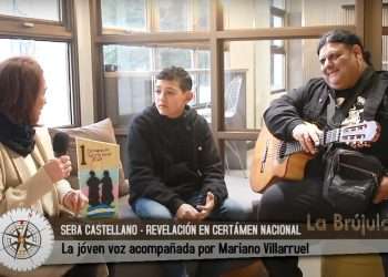 Seba Castellano: premio consagración solista vocal.