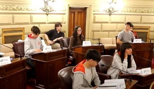 JÓVENES AL SENADO