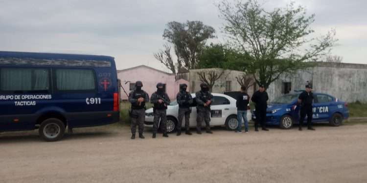 CARCARAÑÁ: accionar policial.