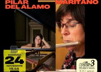Pilar Del Álamo y María Amalia Maritano en concierto
