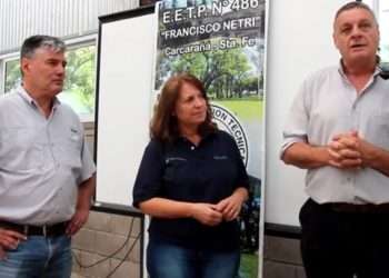 Capacitaciones en la Escuela Agrotécnica N° 486