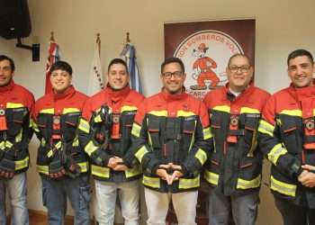 Celebraciones por el día nacional del bombero voluntario