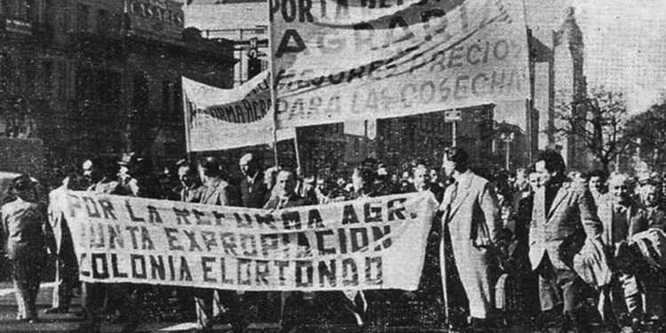 Grito de Alcorta: un antes y un despues en la conquista de derechos de quienes trabajan el campo.