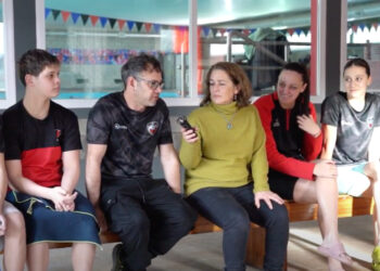 Natación C.A.C. equipo de competencia