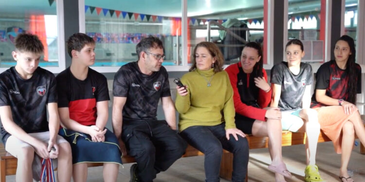 Natación C.A.C. equipo de competencia