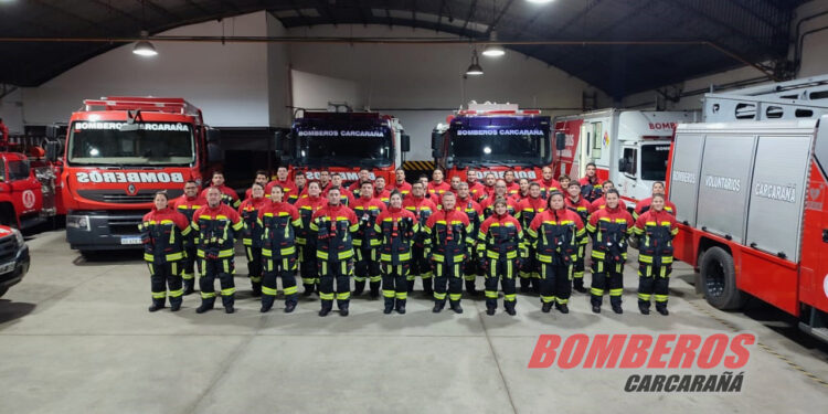 Capacitaciones Bomberos Voluntarios Carcarañá