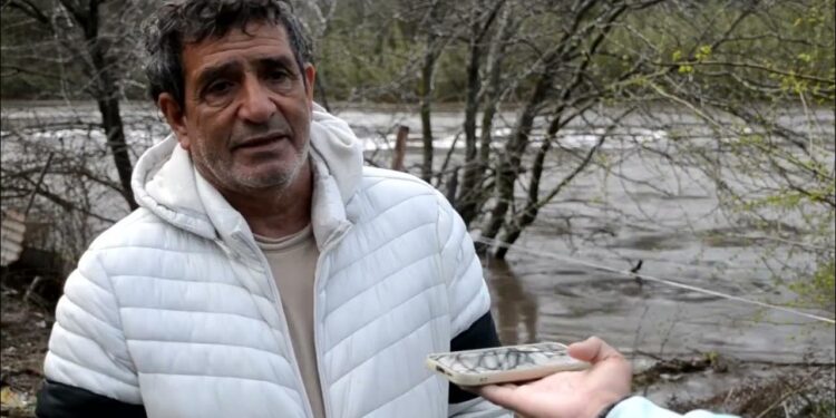 “Ya lo viví antes, y volví a empezar”: la historia de Juan Gómez, vecino afectado por la crecida