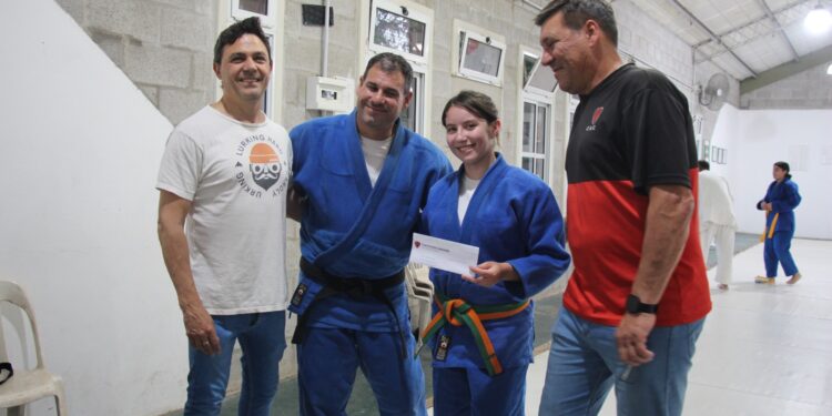 Orgullo carcarañense: Josefina Hernández, campeona nacional de judo
