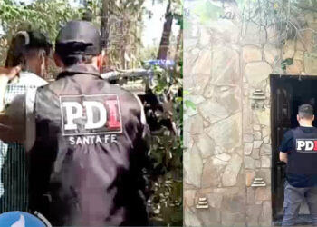 Allanamiento en Carcarañá por una causa vinculada al uso de arma de fuego