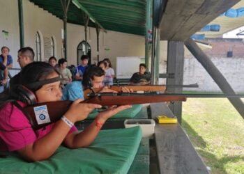 Azucena Sánchez, campeona provincial de tiro