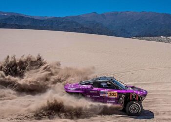 Ricardo Silicani dijo presente en el Rally Sudamericano, una de las pruebas más exigentes