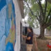 Lisandro Urteaga realizará un mural en la Biblioteca Pablo Pizzurno