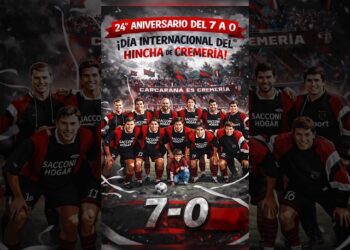 Día del Hincha y triunfo en Roldán: Cremería celebró completo