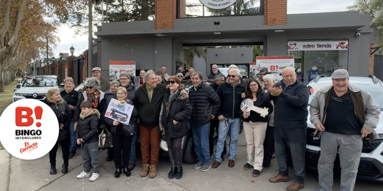 Se realizó la entrega de premios del Bingo Interclubes edición 25 años