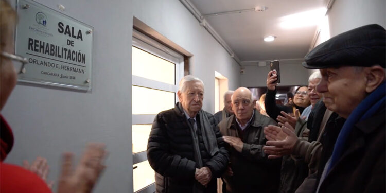 Una caricia al alma: El Hogar de Ancianos Dr. C. Goytía reconoce a un colaborador de la primera hora