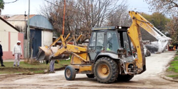 Avanzan las obras de mejoramiento de calles en distintos sectores de la ciudad