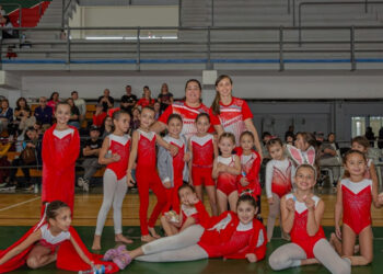 La gimnasia artística sigue creciendo en el Club Atlético y Biblioteca Campaña