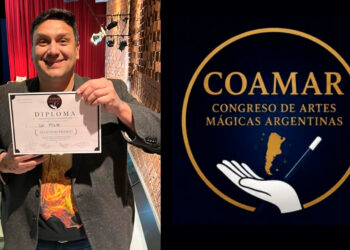 El mago Felipe Acosta obtuvo el segundo puesto en un importante certamen internacional