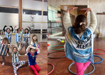 Danzas clásicas en el Club Campaña
