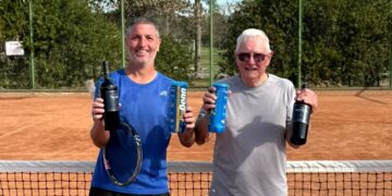 Alberto Domínguez, el tenista de 84 años del CAYBC