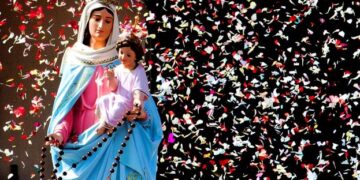 Carcarañá celebró el aniversario de la aparición de la Virgen de San Nicolás