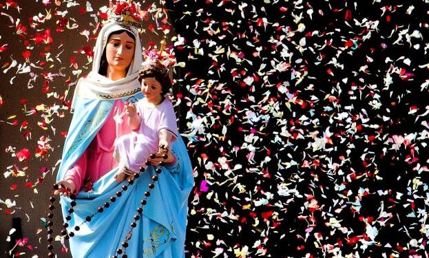 Carcarañá celebró el aniversario de la aparición de la Virgen de San Nicolás